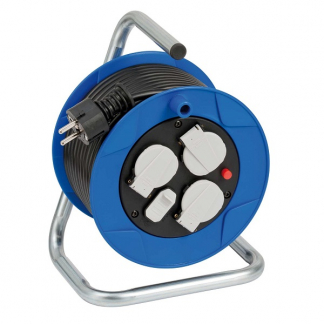 Brennenstuhl Kabelhaspel | Brennenstuhl | 15 meter (3-voudig, USB, IP20, 3x 1.5 mm²) 1079180600 K120300110 - 1