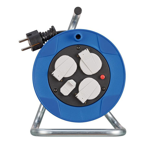 Brennenstuhl Kabelhaspel | Brennenstuhl | 15 meter (3-voudig, USB, IP20, 3x 1.5 mm²) 1079180600 K120300110 - 3