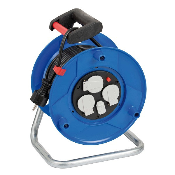 Verzorger ruilen Permanent Kabelhaspel | Brennenstuhl | 25 meter (3-voudig, USB, IP20, 3 x 1.5 mm²)  Brennenstuhl Kabelshop.nl