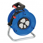 Kabelhaspel | Brennenstuhl | 25 meter (3-voudig, USB, IP20, 3x 1.5 mm²)