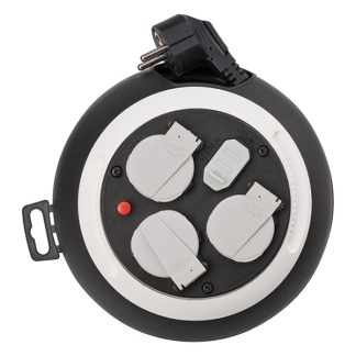 Brennenstuhl Kabelhaspel | Brennenstuhl | 3 meter (3-voudig, USB, IP20, 3x 1.5 mm²) 1109220600 K120300108 - 2