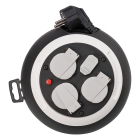 Brennenstuhl Kabelhaspel | Brennenstuhl | 3 meter (3-voudig, USB, IP20, 3x 1.5 mm²) 1109220600 K120300108 - 2