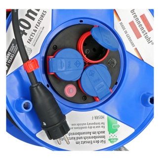 Brennenstuhl Kabelhaspel | Brennenstuhl | 40 meter (3-voudig, IP44, 3x 2.5 mm²) 1208340 K010812009 - 3