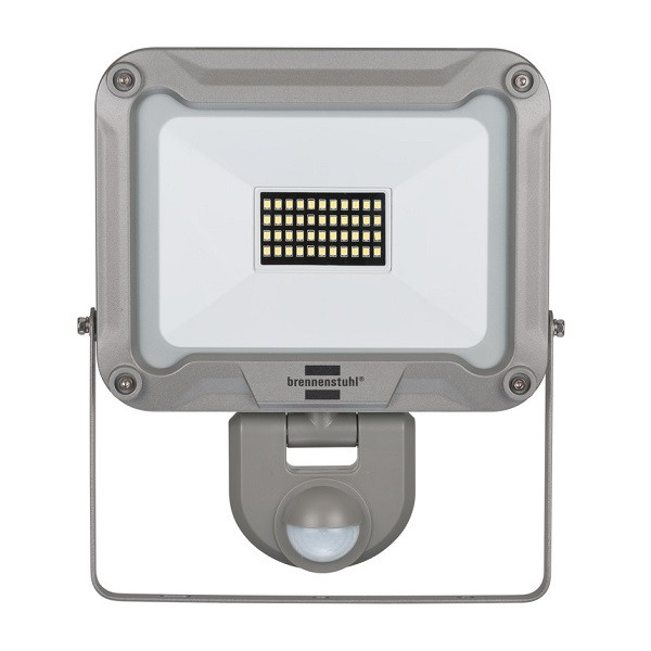 led bouwlamp brennenstuhl 30w 2930lm 6500k bewegingssensor schemersensor brennenstuhl kabelshop nl