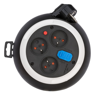 Brennenstuhl Penaarde kabelhaspel | Brennenstuhl | 3 meter (3-voudig, USB, IP20, 3x 1.5 mm²) 1109224600 K120601054 - 2