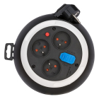 Brennenstuhl Penaarde kabelhaspel | Brennenstuhl | 3 meter (3-voudig, USB, IP20, 3x 1.5 mm²) 1109224600 K120601054 - 2