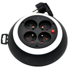 Brennenstuhl Penaarde kabelhaspel | Brennenstuhl  | 3 meter (4-voudig, IP20, 3x 1.5 mm²) 1109224 K120601053 - 3