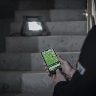 Brennenstuhl Slimme led bouwlamp | Brennenstuhl (Bluetooth, 30W, 3000lm, 5000K, Draagbaar) 1171470301 K170202750 - 4