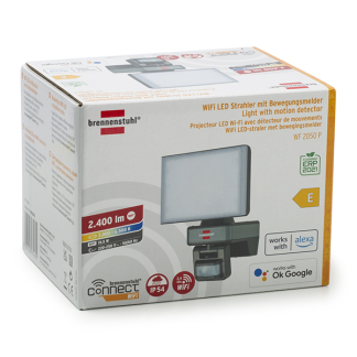 Brennenstuhl Slimme led bouwlamp | Brennenstuhl Connect (Wifi, 19.5W, 2400lm, Dimbaar, Bewegingssensor) 1179050010 K060401115 - 3