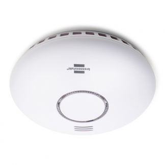 Brennenstuhl Slimme rookmelder | Brennenstuhl Connect (10 jaar sensor, Wifi, Hittemelder) 1290090 K170203305 - 1
