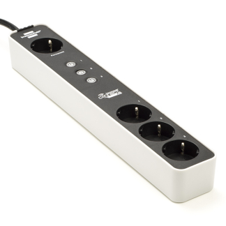 Brennenstuhl Slimme stekkerdoos | 4-voudig | Brennenstuhl (Wifi, Timer) 1153240626 K060401113 - 1