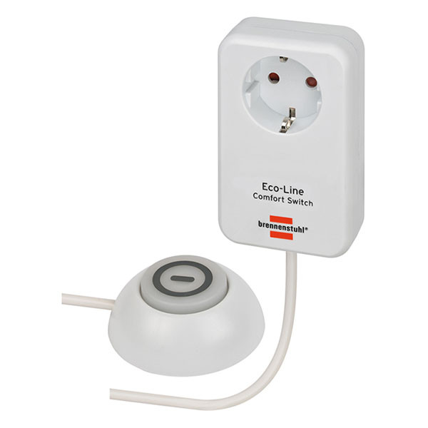 Brennenstuhl Stekker adapter | Brennenstuhl | 1.5 m (Stopcontact, Hand en voet schakelaar) 1508220 K120601120 - 1