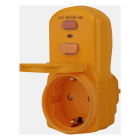Brennenstuhl Stekker met overspanningsbeveiliging | Brennenstuhl (13.500 A, IP54, Geel, Tweepolig) 1290660 K120601125 - 5