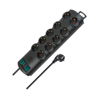 Brennenstuhl Stekkerdoos 10-voudig | Brennenstuhl | 2 meter (2 schakelaars) 1153300120 K010813504 - 2