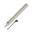 Brennenstuhl Stekkerdoos 10-voudig | Brennenstuhl | 3 meter (Schakelaar, Grijs) 1159350010 K060401102 - 2