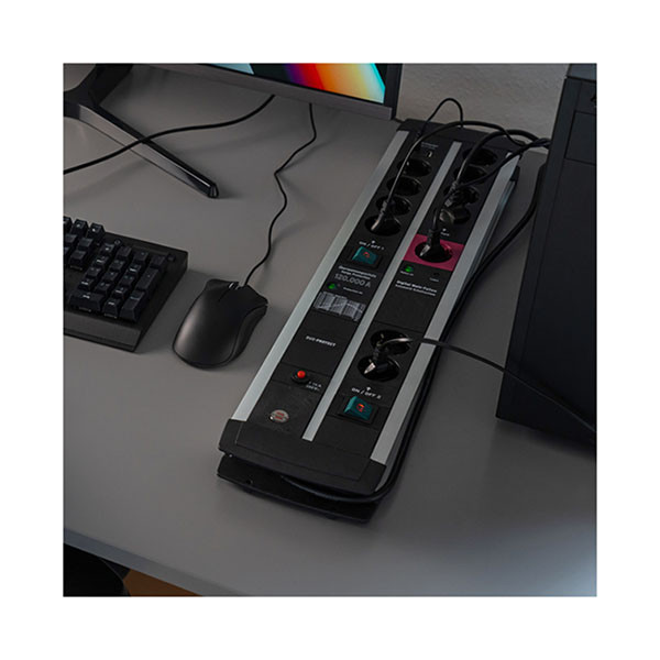 Brennenstuhl Stekkerdoos 11-voudig | Brennenstuhl | 3 meter (Master Slave, Overspanningsbeveiliging, 120.000 A, 2 USB poorten) 1392000230 K170202713 - 7