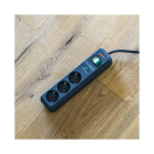 Brennenstuhl Stekkerdoos 3-voudig | Brennenstuhl | 1.5 meter (Overspanningsbeveiliging, 13.500 A, Schakelaar, Zwart) 1158810315 K060401101 - 9