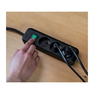 Brennenstuhl Stekkerdoos 3-voudig | Brennenstuhl | 1.5 meter (Schakelaar, Zwart) 1152300015 K010813003 - 5