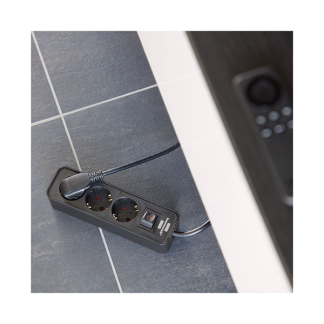 Brennenstuhl Stekkerdoos 3-voudig | Brennenstuhl | 1.5 meter (Schakelaar, Zwart) 1153230000 K120300073 - 7