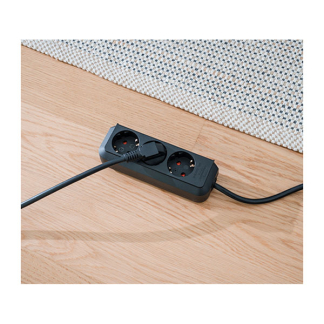 Brennenstuhl Stekkerdoos 3-voudig | Brennenstuhl | 1.5 meter (Zwart) 1158620015 K010813000 - 5