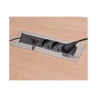 Brennenstuhl Stekkerdoos 3-voudig | Brennenstuhl | 2 meter (Inbouw, Inklapbaar, 2 USB poorten) 1396200113 K120300094 - 5