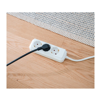 Brennenstuhl Stekkerdoos 3-voudig | Brennenstuhl | 3 meter (Wit) 1158610030 K010813008 - 5