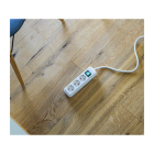 Brennenstuhl Stekkerdoos 3-voudig | Brennenstuhl | 5 meter (Schakelaar, Wit) 1152920 K010813010 - 5