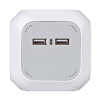 Brennenstuhl Stekkerdoos 4-voudig | Brennenstuhl | 1.4 meter (2x USB A) 1150100 K120300104 - 4