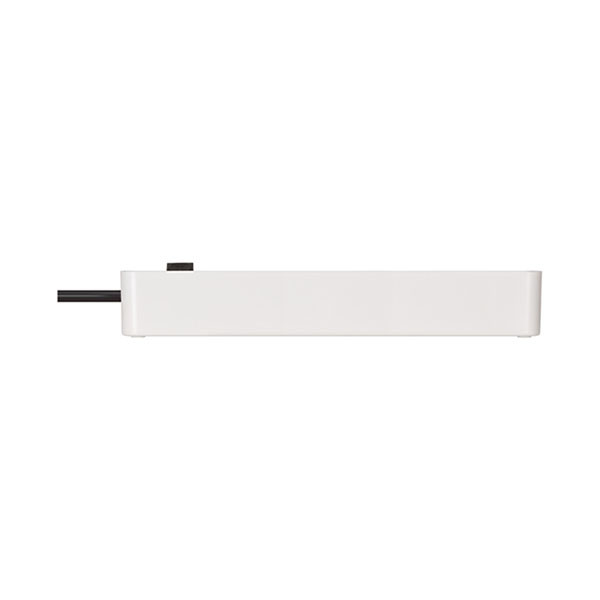 Brennenstuhl Stekkerdoos 4-voudig | Brennenstuhl | 1.5 meter (2 USB poorten, Schakelaar, Wit/Zwart) 1153240026 K120300086 - 4