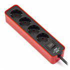 Brennenstuhl Stekkerdoos 4-voudig | Brennenstuhl | 1.5 meter (Schakelaar, Rood/Zwart) 1153240070 K120300078 Brennenstuhl Stekkerdoos 4-voudig | Brennenstuhl | 1.5 meter (Schakelaar, Rood/Zwart) 1153240070 K120300078