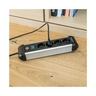 Brennenstuhl Stekkerdoos 4-voudig | Brennenstuhl | 1.8 meter (Schakelaar, Aluminium) 1391030400 K120300124 - 6