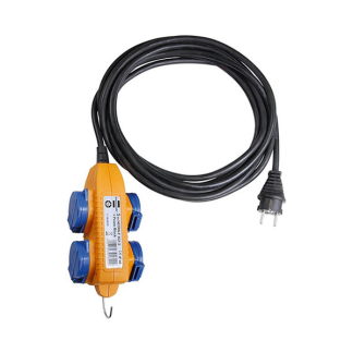 Brennenstuhl Stekkerdoos 4-voudig | Brennenstuhl | 10 meter (Bouwplaats, IP54) 1151740010 K120601127 - 3