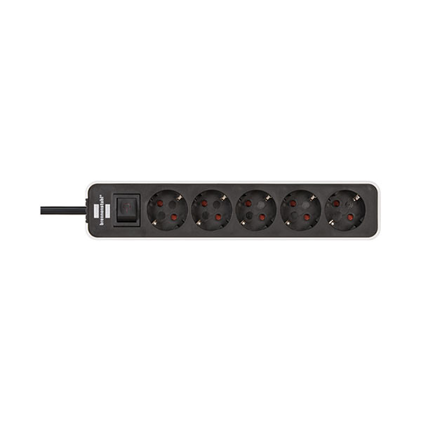 Brennenstuhl Stekkerdoos 5-voudig | Brennenstuhl | 1.5 meter (Schakelaar, Wit/Zwart) 1153250020 K120300080 - 3