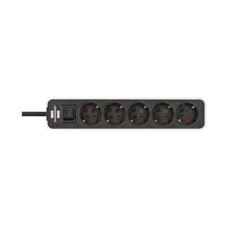 Brennenstuhl Stekkerdoos 5-voudig | Brennenstuhl | 1.5 meter (Schakelaar, Wit/Zwart) 1153250020 K120300080 - 3
