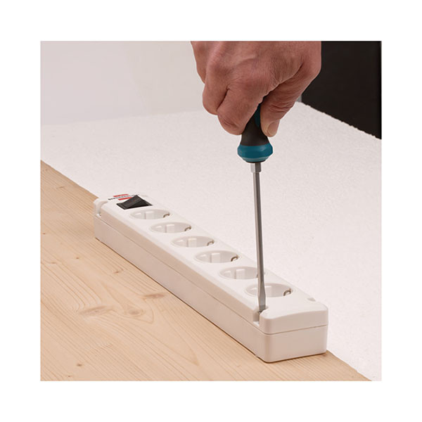 Brennenstuhl Stekkerdoos 5-voudig | Brennenstuhl | 3 meter (2 USB poorten, Schakelaar, Wit) 1150660325 K120300089 - 5