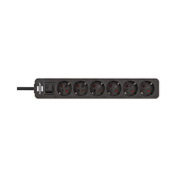 Brennenstuhl Stekkerdoos 6-voudig | Brennenstuhl | 1.5 meter (Schakelaar, Wit/Zwart) 1153260020 K120300083 - 3