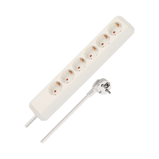 Brennenstuhl Stekkerdoos 6-voudig | Brennenstuhl | 1.5 meter (Wit) 1159420015 K010813301 - 2