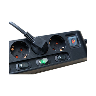 Brennenstuhl Stekkerdoos 6-voudig | Brennenstuhl | 2 meter (6 schakelaars) 1153110116 K060401072 - 6