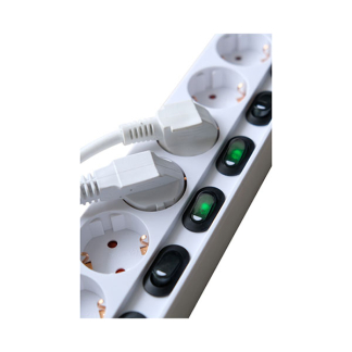 Brennenstuhl Stekkerdoos 6-voudig | Brennenstuhl | 2 meter (6 schakelaars) 1153110126 K120601109 - 6