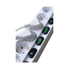 Brennenstuhl Stekkerdoos 6-voudig | Brennenstuhl | 2 meter (6 schakelaars) 1153110126 K120601109 - 6
