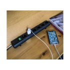 Brennenstuhl Stekkerdoos 6-voudig | Brennenstuhl | 2 meter (Schakelaar, platte stekker) 1153300100 K010813323 - 10