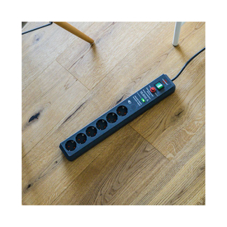 Brennenstuhl Stekkerdoos 6-voudig | Brennenstuhl | 3 meter (Overspanningsbeveiliging, 15.000 A, Schakelaar) 1159540376 K010813327 - 10