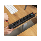 Brennenstuhl Stekkerdoos 6-voudig | Brennenstuhl | 3 meter (Schakelaar, Kindveilig, Wandmontage, Zwart) 1150650316 K120601124 - 7