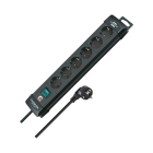 Brennenstuhl Stekkerdoos 6-voudig | Brennenstuhl | 3 meter (Schakelaar, Zwart) 1951160100 K010813306 - 2