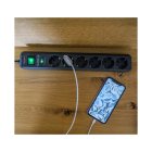 Brennenstuhl Stekkerdoos 6-voudig | Brennenstuhl | 5 meter (Overspanningsbeveiliging, 13.500 A, Schakelaar) 1159710515 K010813313 - 10