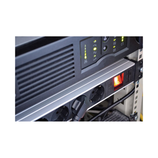 Brennenstuhl Stekkerdoos 8-voudig | Brennenstuhl | 2 meter (19 inch, 1U, Schakelaar, Aluminium) 1390007018 K010813801 - 4