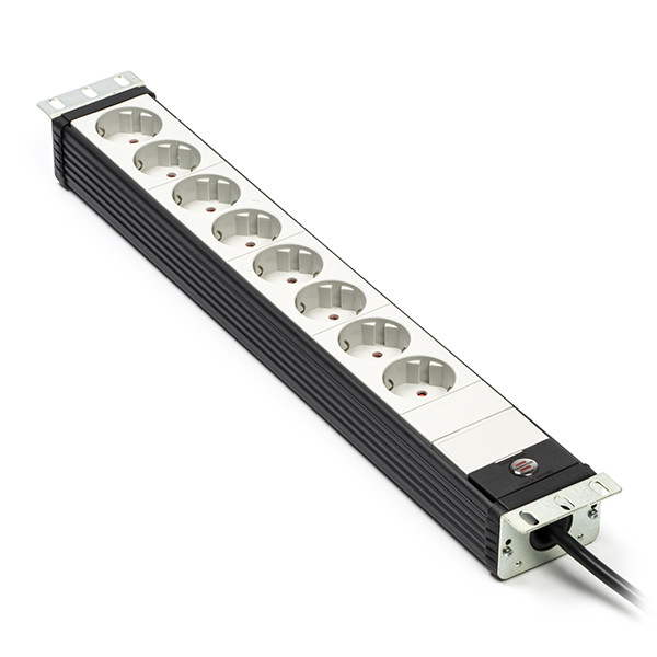 Brennenstuhl Stekkerdoos 8-voudig | Brennenstuhl | 3 meter (19 inch) 1156057028 K120300092 - 1