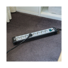 Brennenstuhl Stekkerdoos 8-voudig | Brennenstuhl | 3 meter (Schakelaar, Zwart/Wit) 1951580100 K010813405 - 9