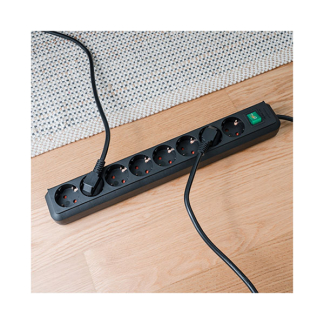 Brennenstuhl Stekkerdoos 8-voudig | Brennenstuhl | 3 meter (Schakelaar, Zwart) 1159300018 K010813400 - 6