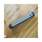 Brennenstuhl Stekkerdoos 8-voudig | Brennenstuhl | 5 meter (Schakelaar) 1951580101 K010813406 - 8